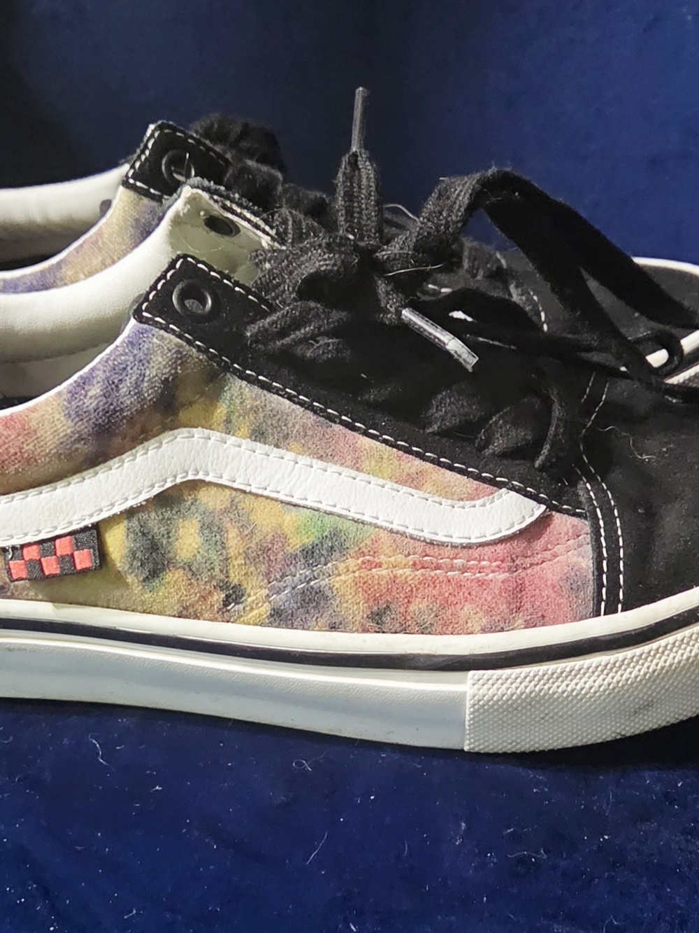 Vans Water Colors Old Skool Sz 7 Womens
